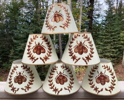 Honey Bee Metal Lampshades