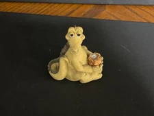 The World of Krystonia 1988 S. Stoope Dragon With Crystal Figurine