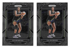 2023 PRIZM WNBA BASKETBALL KALANI BROWN #22 LOT OF 2 CARDS,DALLAS WINGS