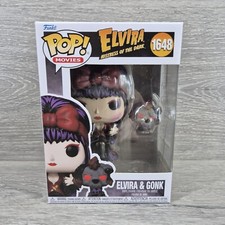 Elvira: Mistress of the Dark - Elvira & Gonk Moonlight Pop! Vinyl Figure "New"