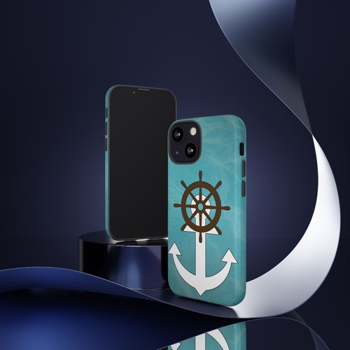Boot Anker & Helm Rad, robuste Handyhülle für iPhone, Samsung, Pixel - Segeln - Bild 99 von 285