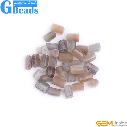 Natural Assorted Gemstone Faceted Tube Column Beads for Jewelry Making 8x12mm - Picture 158 of 192