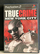 True Crime New York City (PlayStation 2) PS2 NYPD Disclamer