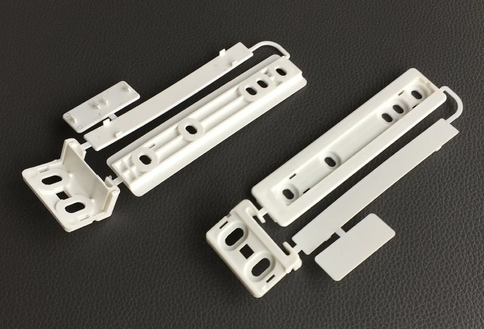 2x Schleppscharnier für Kühlschrank Bauknecht Whirlpool AEG Privileg universal