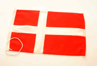 Landesfahne Bootsflagge Flagge Fahne Dänemark 20 x 30 cm von NAVYLINE