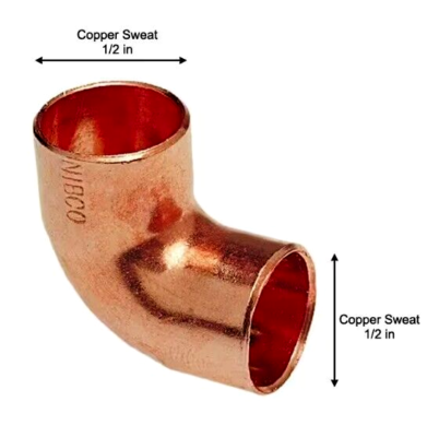 #ad #ad Everbilt Copper Pressure 90 Degree Elbow Fitting 1 2quot; x 1 2quot; $5.97