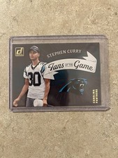 Stephen Curry Fans Of The Game 2022 Panini Donruss Football Panthers NFL