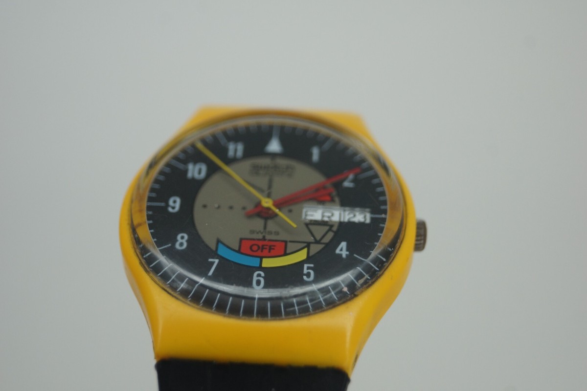 Nostalgic 1985 SWATCH Quartz 