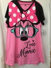 New Disney Store Minnie Mouse Nightshirt Nightgown Women size XL/2XL