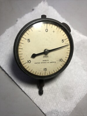 .0005  Dial Indicator 0-15-0 Made In USA 
