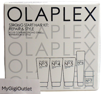 Olaplex Strong Start Hair Kit: Repair & Style. Set 5 Products