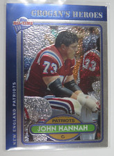 2004 Topps All-Time Fan Favorites Chrome /499 John Hannah #39 HOF Football card