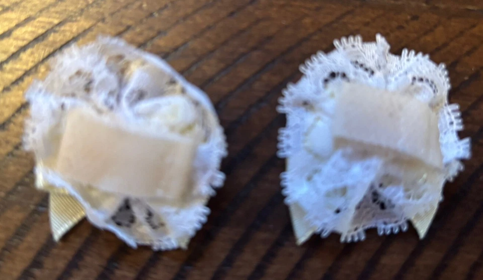 Infant Girls Headband and Hair Bows - Image 4 of 4