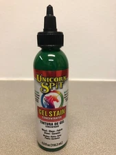 Unicorn Spit 5770007 Flat Green Gel Stain and Glaze 4 oz