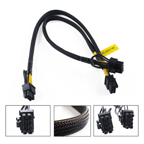 New 8pin to Dual 8pin For HP ML350P G8 Motherboard GPU Power Supply Cable 35cm - Picture 15 of 18