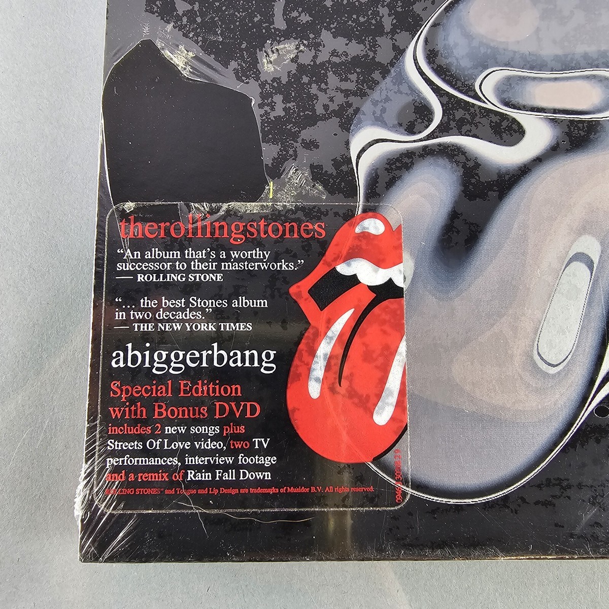 The Rolling Stones A Bigger Bang CD & DVD SET Special