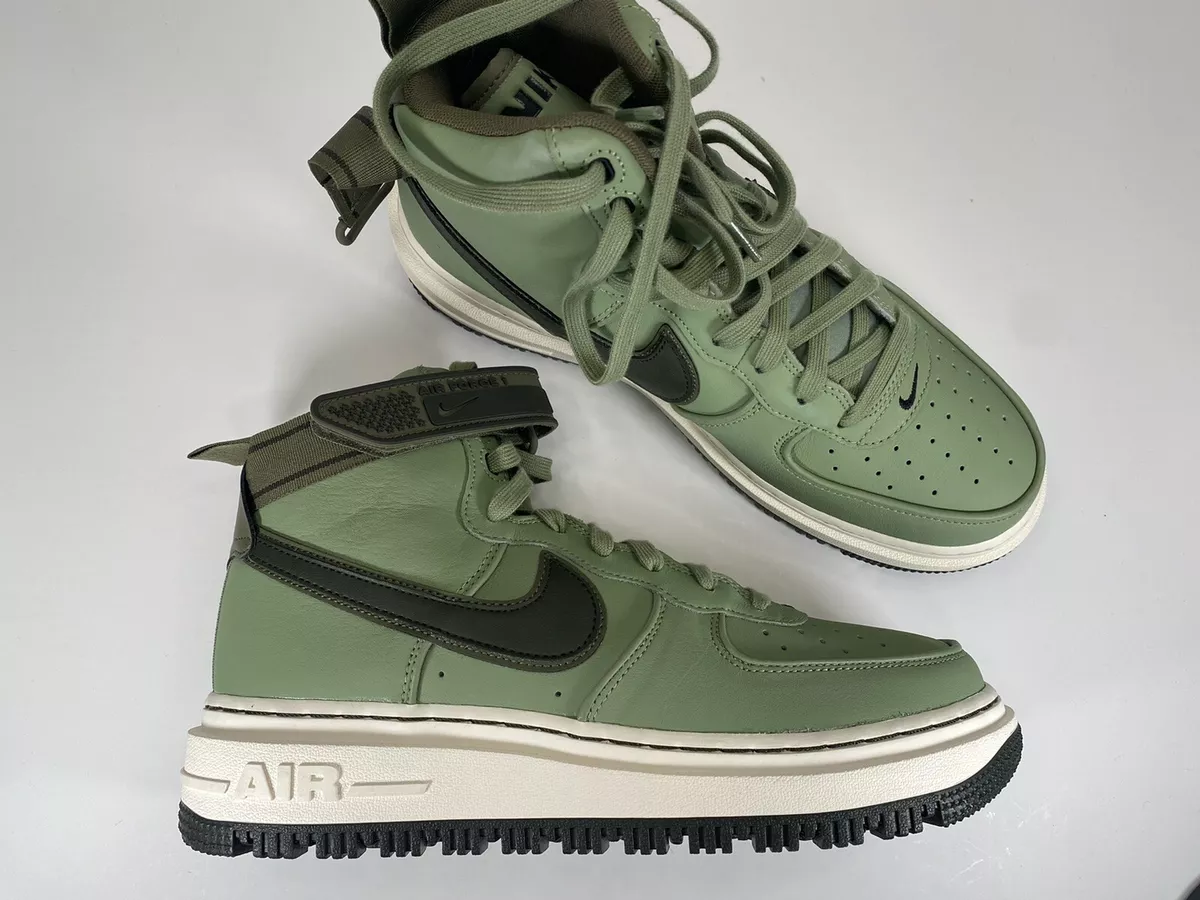 Nike Air Force 1 AF1 Boot Oil Green/Sequoia-Medium Olive DA0418