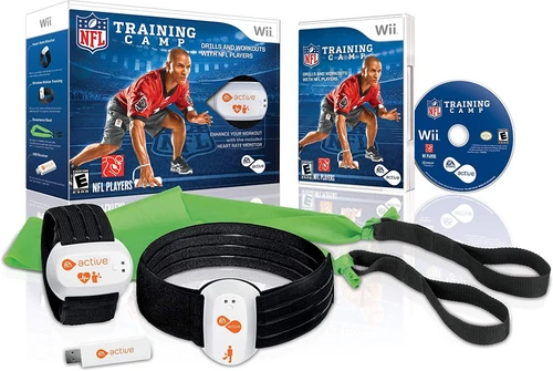NFL Training Camp for Nintendo WII - Includes Heart Rate Monitor - EA Sports