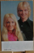 Adam & Eve Orig Autogramm signiert Schlager 7...