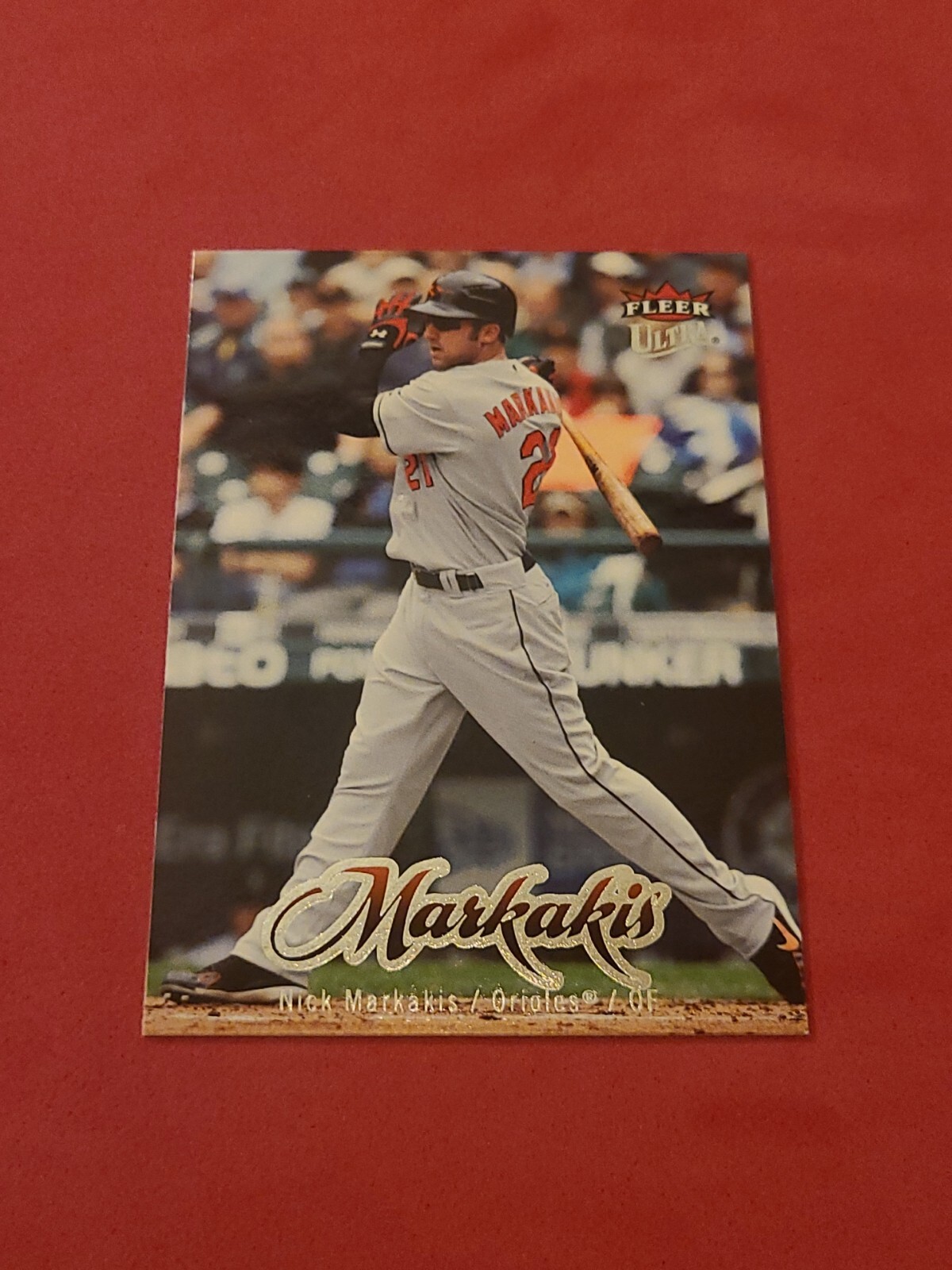 2007 Nick Markakis Fleer Ultra #16 Rookie 