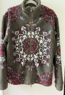 AIMÉ LEON DORE エメレオンドレ フーディ オリーブ 花柄 新品 Aime Leon Dore Rug Motif Fleece Zip-Up Jacket | eBay
