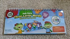 Leap Frog Word Building Flip-book w/ Dry Erase Cards Recommended Reading Level P