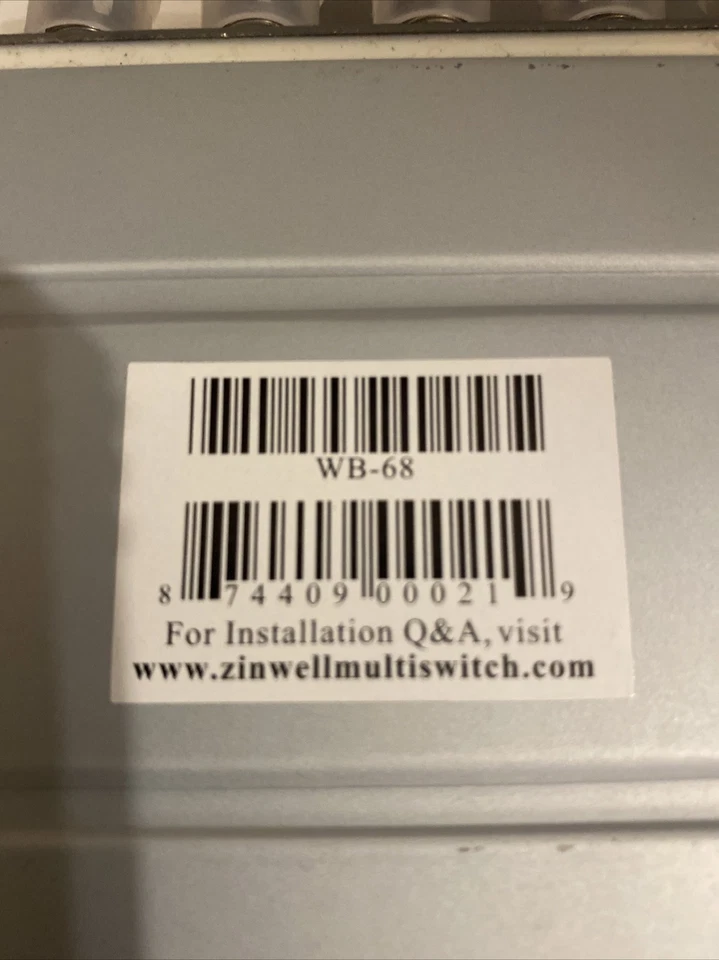 Zinwell WB68 | Wide-Band 6x8 Multi-Switch for Ka/Ku Dish Antenna | 6 In 8 Out - Image 3 of 4