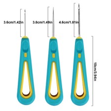 Silicone Mold Making Punch Tool Needle and Candle Wick Tool， Round Hole Cone