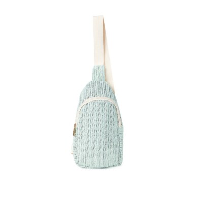 Jane & Berry Women's Adult Sling Bag Straw Mint Green