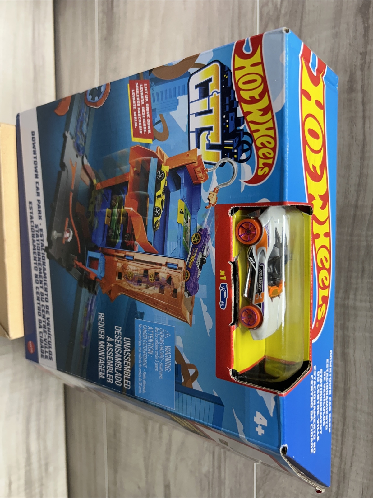 Hot Wheels City Downtown Car Park Playset with Vehicle Included eBay