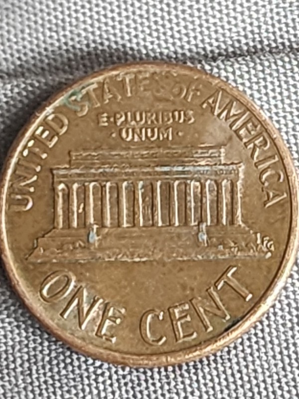 1991 Lincoln Penny  (No Mint Mark)  Circulated