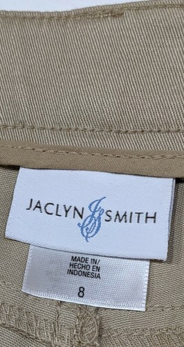 Jaclyn smith women's brown capri pants size 8 - Picture 5 of 9