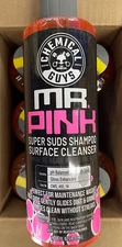 (6-Pack) Chemical Guys MR PINK Car SUPER SUDS SHAMPOO SUPERIOR SURFACE CLEANSER