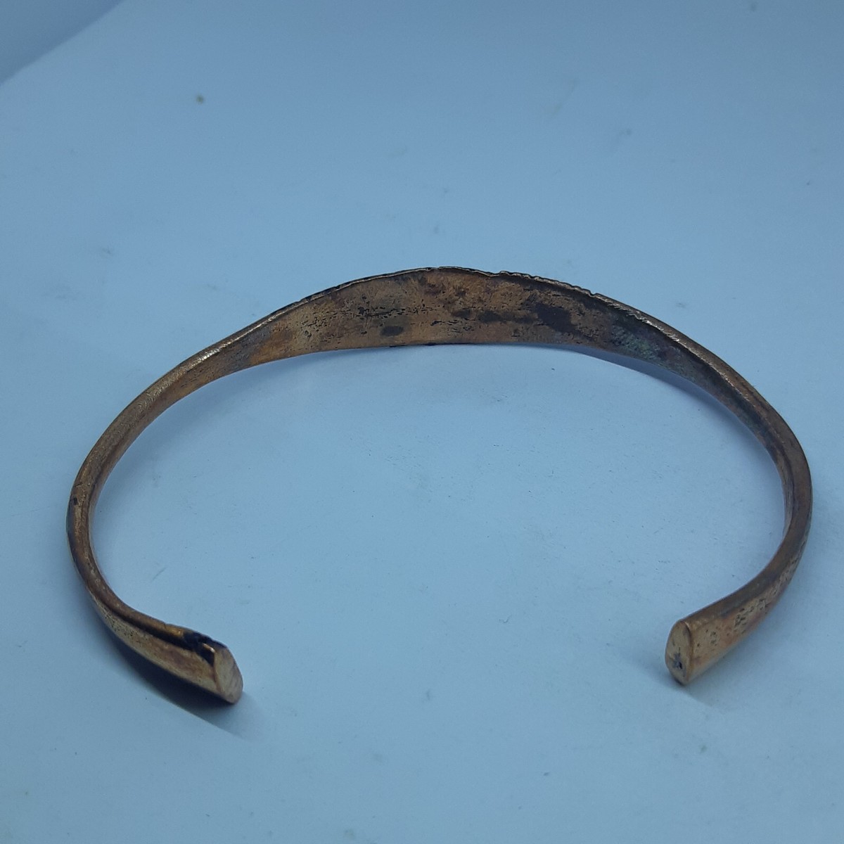 Tuareg Etching Tribal バングル Tuareg Vintage Hand Cuff Men's Brass Bracelet Jewelry Rif
