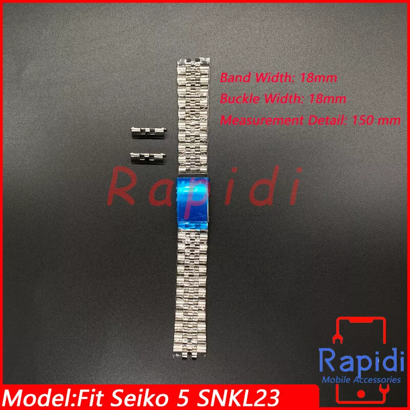 Seiko snkl23 replacement bracelet hot sale