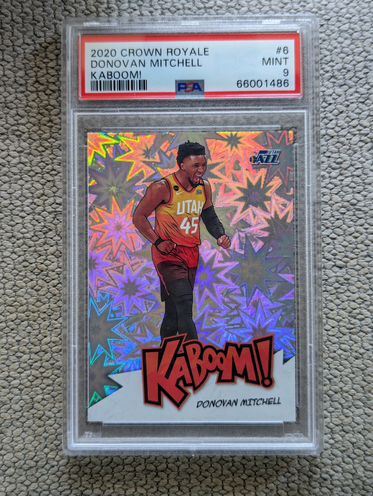 Donovan Mitchell 2020 Crown Royale #6 Kaboom! Price Guide - Sports 