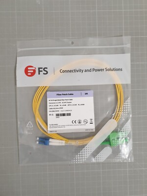 2m (1 m/2,73  ) FS SMLCSCDX Glasfaser-Patchkabel LC UPC zu SC APC Duplex _0.04_5