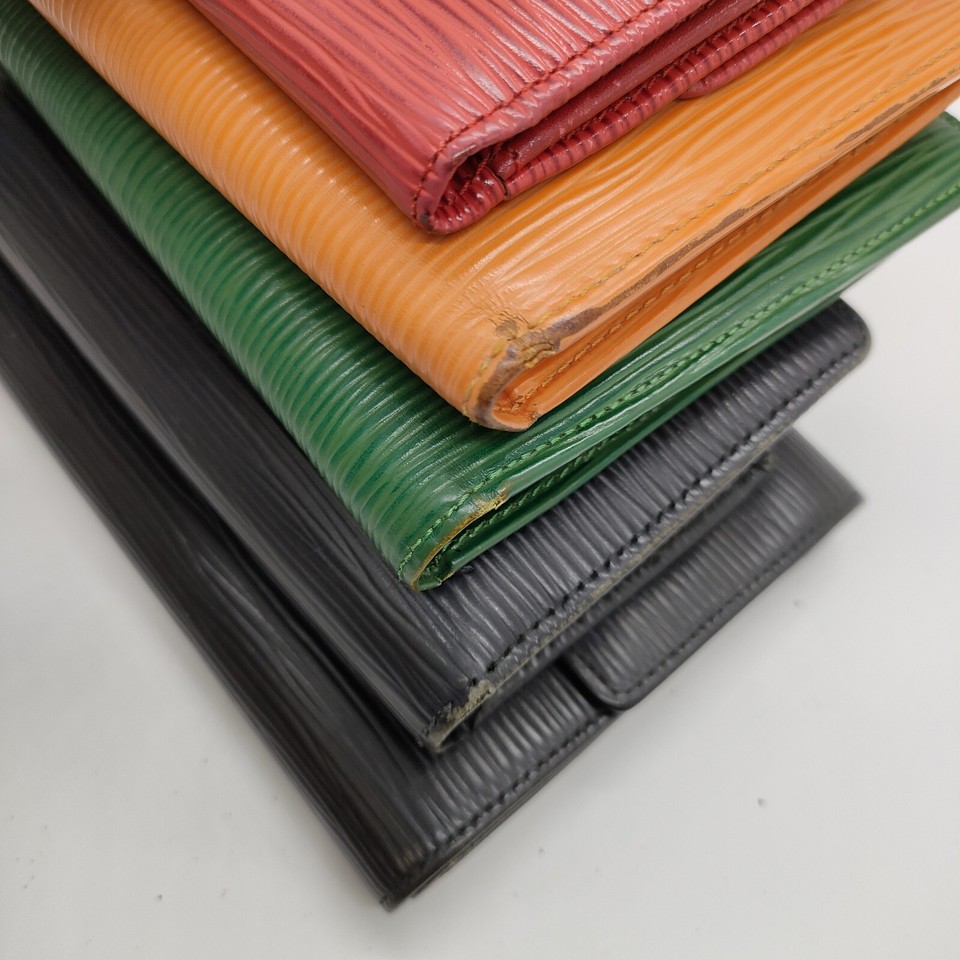 Louis Vuitton LV Wallet Wallet 5 set Reds Epi 1020124 eBay