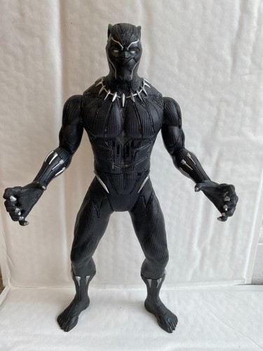 12" HASBRO MARVEL BLACK PANTHER TITAN HERO SERIES ACTION FIGURE SLASH & STRIKE