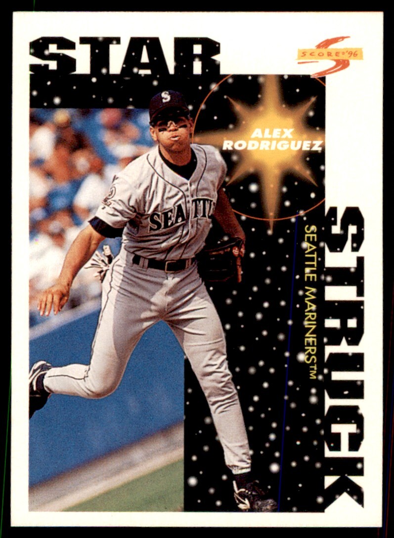 1996 Score Star struck Alex Rodriguez Seattle Mariners #361 | eBay