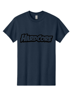 Hardcore-8 Mens Graphic Tee, 100% Cotton, Casual Summer Wear