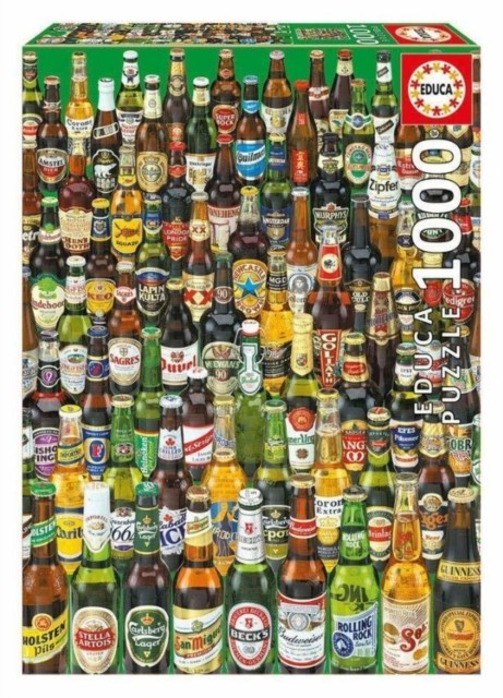 Educa Borras - Beers 1000 piece Jigsaw Puzzle (Jigsaw)
