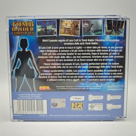 TOMB RAIDER CHRONICLES SEGA DREAMCAST PAL ITA CIB COMPLETO