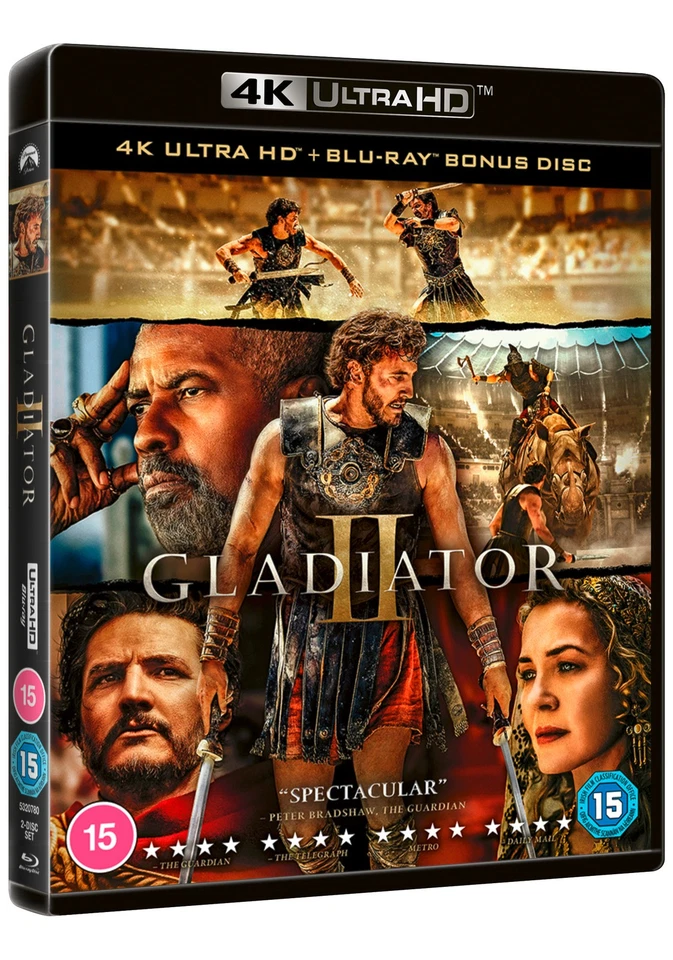 Gladiator II (4K UHD Blu-ray) Fred Hechinger Connie Nielsen Paul Mescal - Image 2 of 2