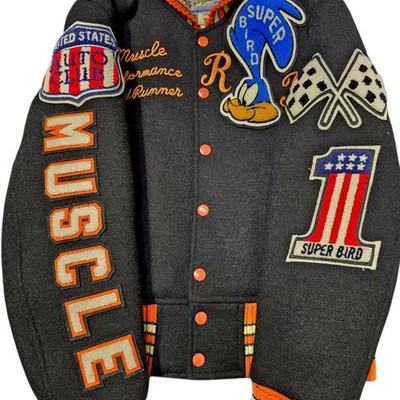 Whitesville Road Runner Varsity Jacket Full Deco Award 34 No