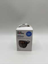 FM Bluetooth Transmitter - Dealworthy Black