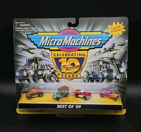 Galoob Micro Machines Best Of 1989 Anniversary Car Collection