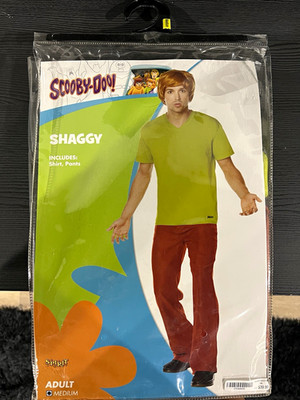 Spirit Scooby-Doo Shaggy Adult M Costume Complete Outfit Shirt & Pants