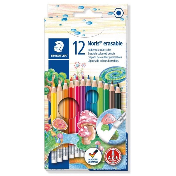 Staedtler® Noris® 144 50 Radierbarer Buntstift, Kartonetui Mit 24 Buntstiften In-image