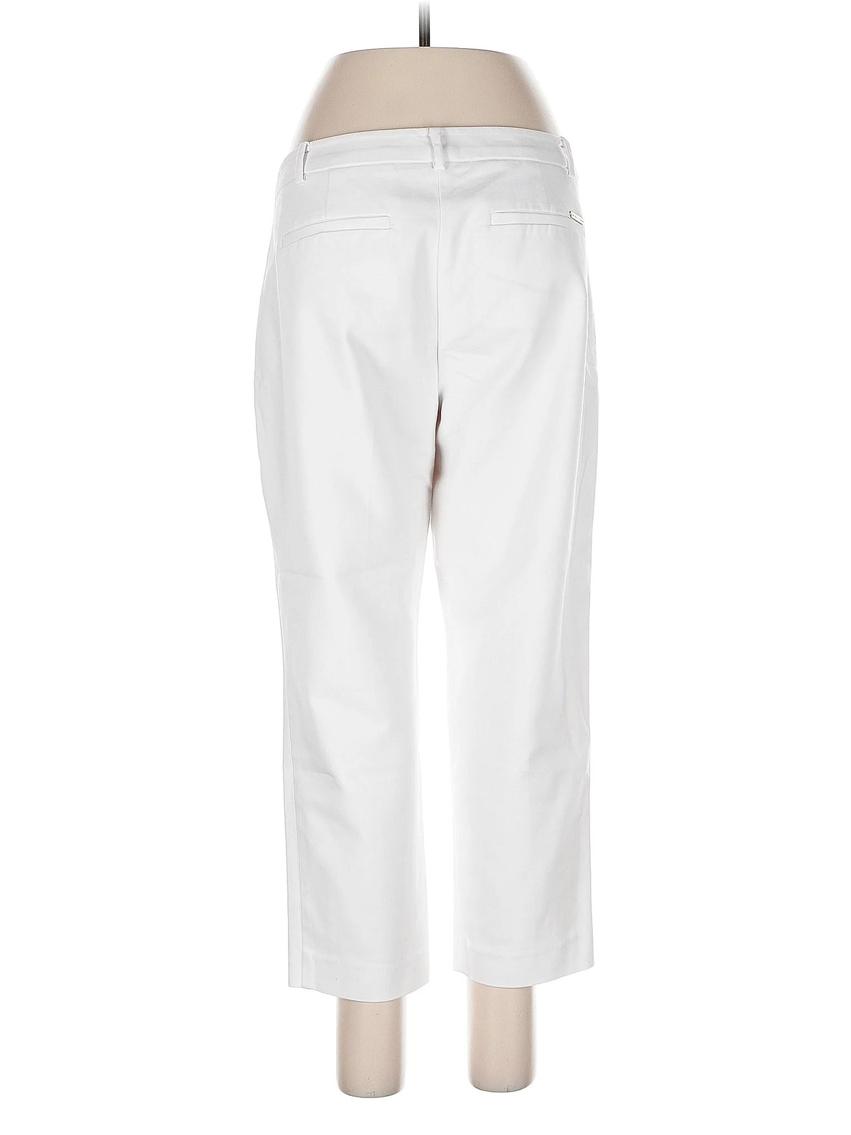 MICHAEL Michael Kors Women White Casual Pants 10 thumbnail 2